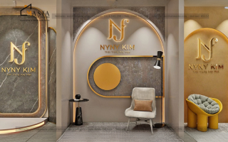 Thiết kế phòng live NyNy Design, phòng làm việc Bình Tân